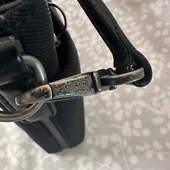 Coach Mercer Demi Handbag Convertible to Wristlet Black Evening Bag 7407 - Picture 6 of 13